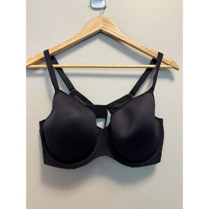 Chantelle Bra 1241 Basic Invisible Memory Foam T-Shirt Style Black Size 40C NWT